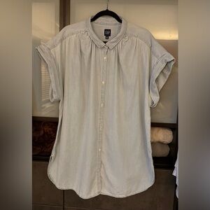 GAP Chambray Denim Shirt XL Tall